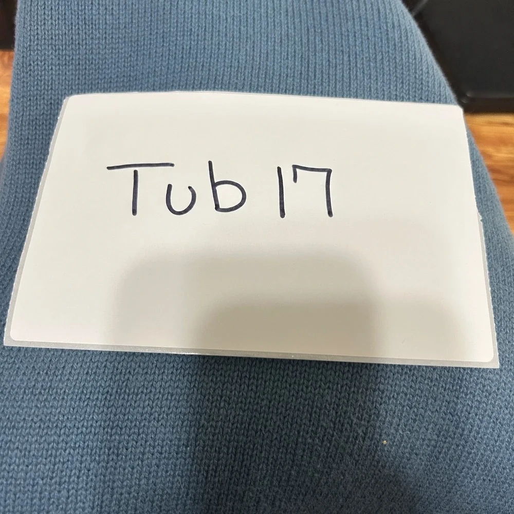 Banana Republic Men Full Zip Sweater L Blue Waffle Knit Cotton Minimalist Modern